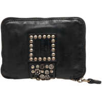 Portofele Leather wallet with stud detail Femei