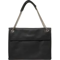 Genti de umar Grained leather shoulder bag Femei