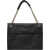 Orciani Grained leather shoulder bag Black