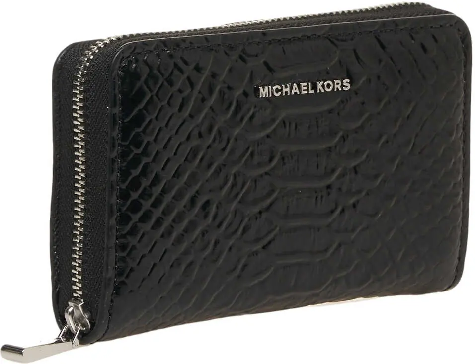 Portofele Michael Kors Wallet in croco effect Black Femei (BM 19029070) 3