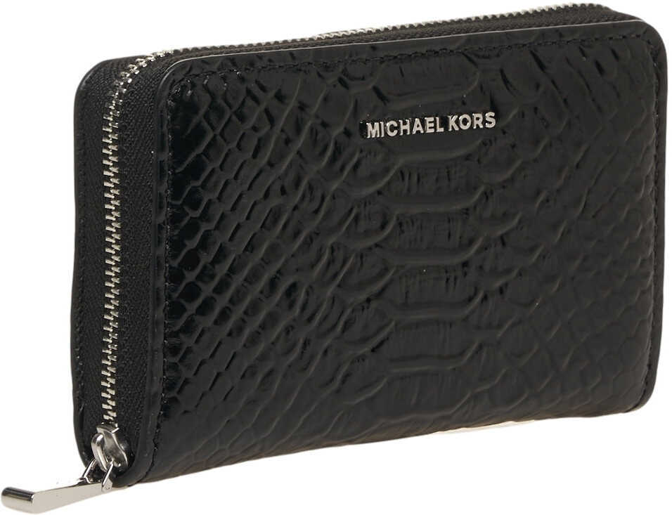 Portofele Michael Kors Wallet in croco effect Black Femei (BM 19029070) 7