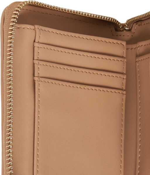 Portofele LOVE Moschino Wallet with logo lettering Beige Femei (BM 19029085) 5