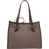 Genti de umar Shopper with leather details Femei