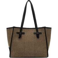Genti de umar Shopper with leather details Femei