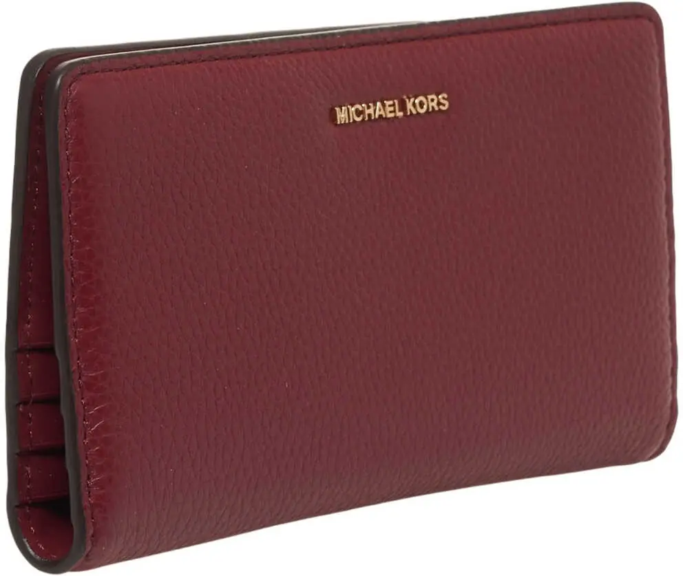 Portofele Michael Kors Grained leather wallet Red Femei (BM 19029094) 3