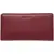 Michael Kors Grained leather wallet Red