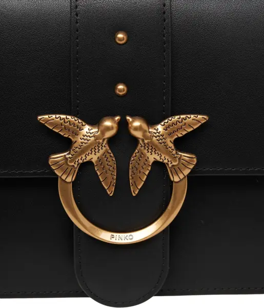 Genti de umar Pinko Shoulder bag Love One Classic Black Femei (BM 19029100) 5
