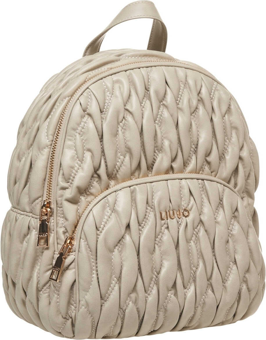 Rucsacuri Liu Jo Quilted backpack Aide Grey Femei (BM 19029109) 3