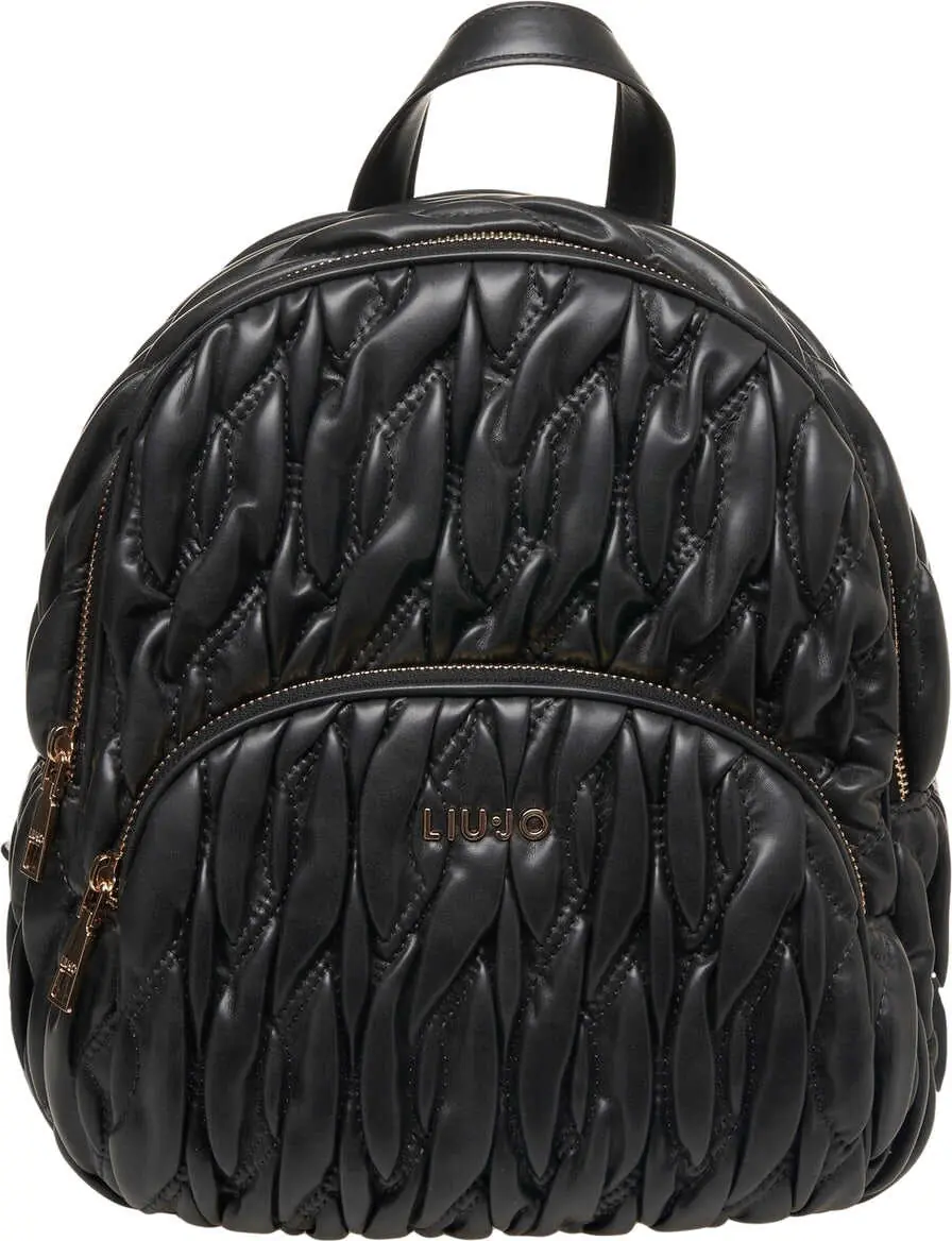 Rucsacuri Liu Jo Quilted backpack Aide Black Femei (BM 19029109) 2