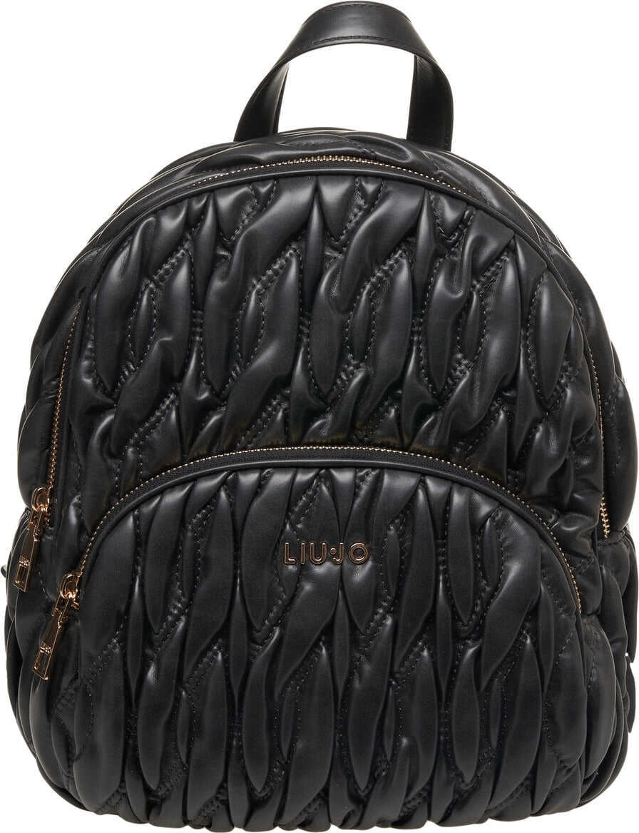 Rucsacuri Liu Jo Quilted backpack Aide Black Femei (BM 19029109) 1