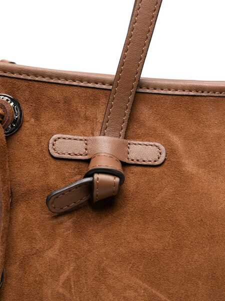 Genti de umar GIANNI CHIARINI Shopper with fringes Marcella Brown Femei (BM 19029172) 4