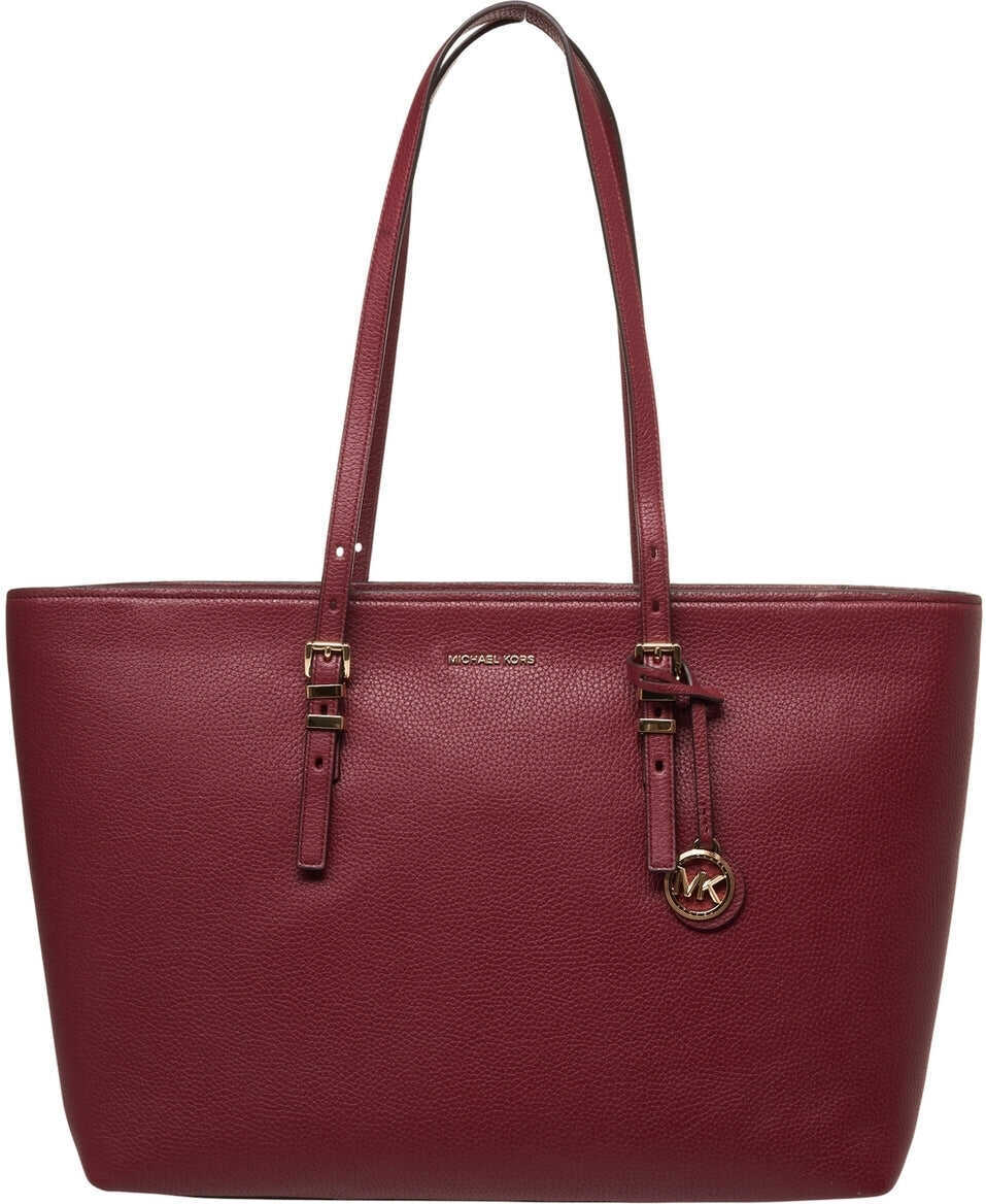 Genti de umar Michael Kors Leather shopper Quinn Red Femei (BM 19029178) 2