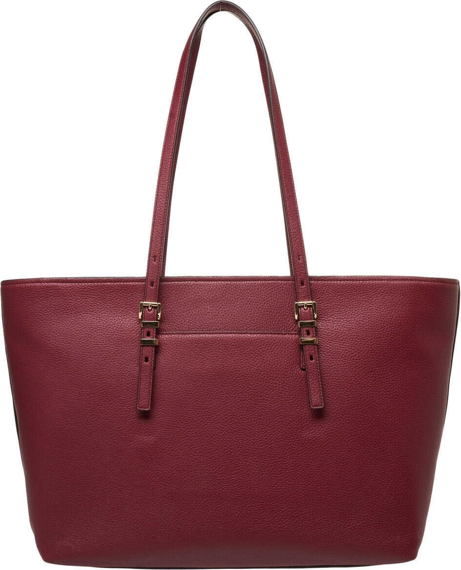 Genti de umar Michael Kors Leather shopper Quinn Red Femei (BM 19029178) 4