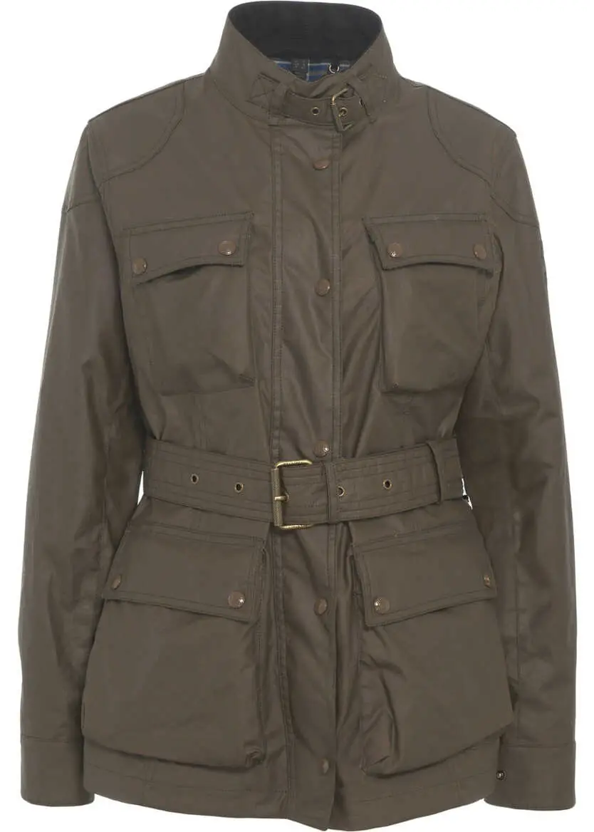 Jachete Belstaff Waxed Jacket Trialmaster Green Femei (BM 19029214) 2