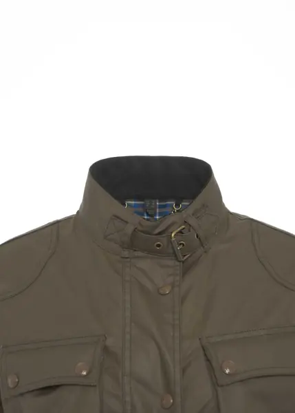 Jachete Belstaff Waxed Jacket Trialmaster Green Femei (BM 19029214) 5