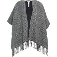 Poncho Cape with fringe detail Femei