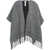 Liu Jo Cape with fringe detail Black