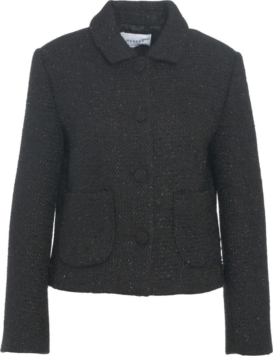 Jachete Gender Structured Jacket Black Femei (BM 19029244) 2