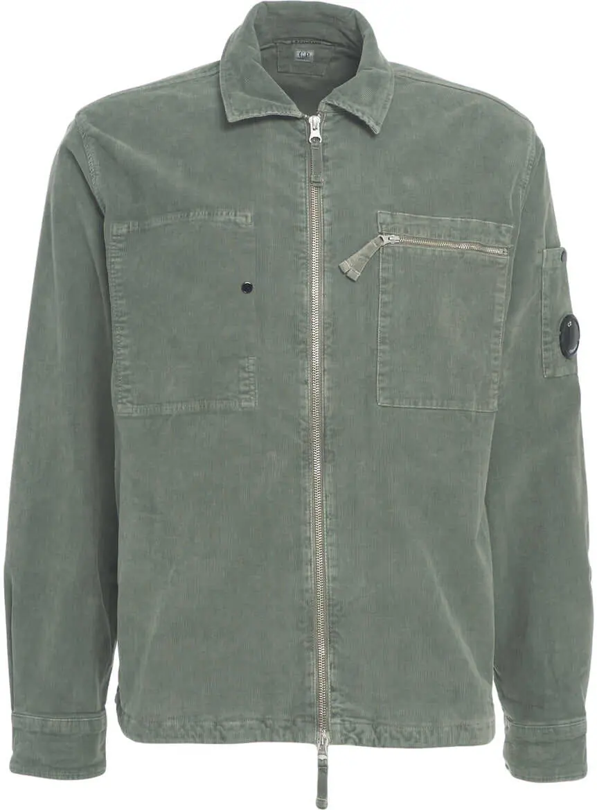 Jachete C.P. Company Corduroy jacket Grey Barbati (BM 19029253) 2