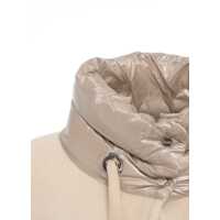 Poncho Dama - Poncho Herno Cape with nylon details Black Femei (BM 19029262) - B-mall.ro