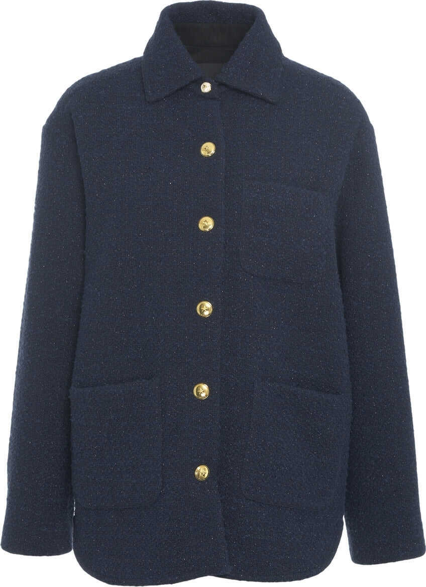 Jachete Pinko Casual jacket Ghiacciolo Blue Femei (BM 19029271) 2