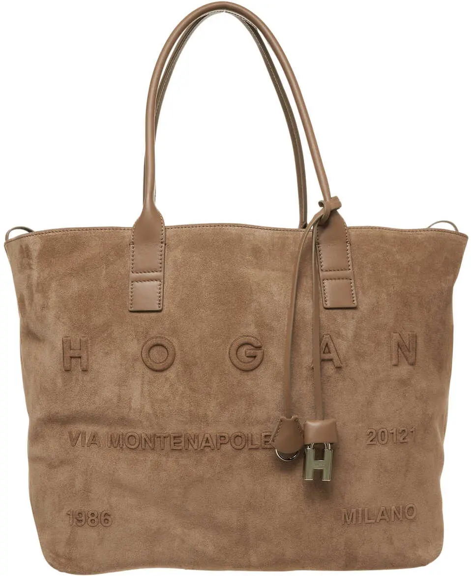 Genti de umar Hogan Shopper Script Address Brown Femei (BM 19029277) 2