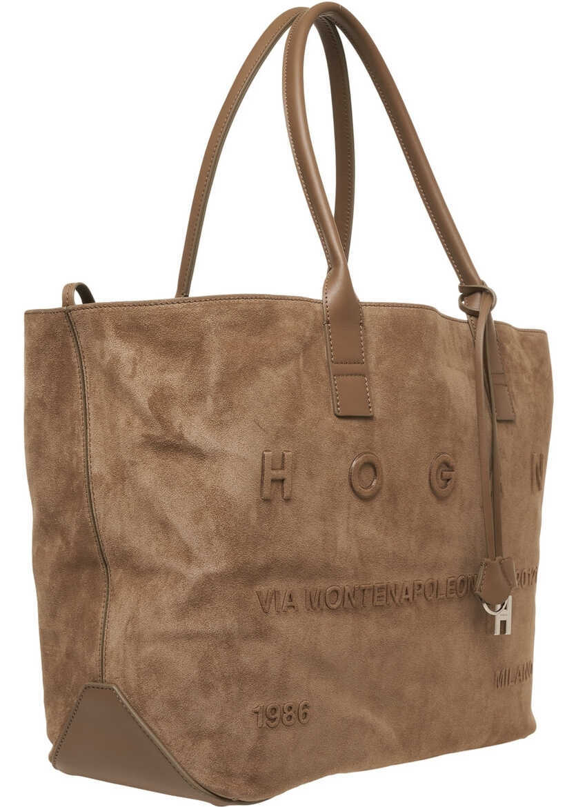 Genti de umar Hogan Shopper Script Address Brown Femei (BM 19029277) 8