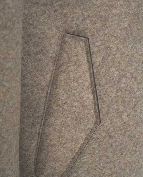 Paltoane BOB Wool coat with hood Brown Barbati (BM 19029301) 5