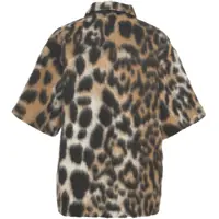 Tricouri Polo Dama - Tricouri Polo N21 Leo-Print Polo Brown Femei (BM 19029304) - B-mall.ro