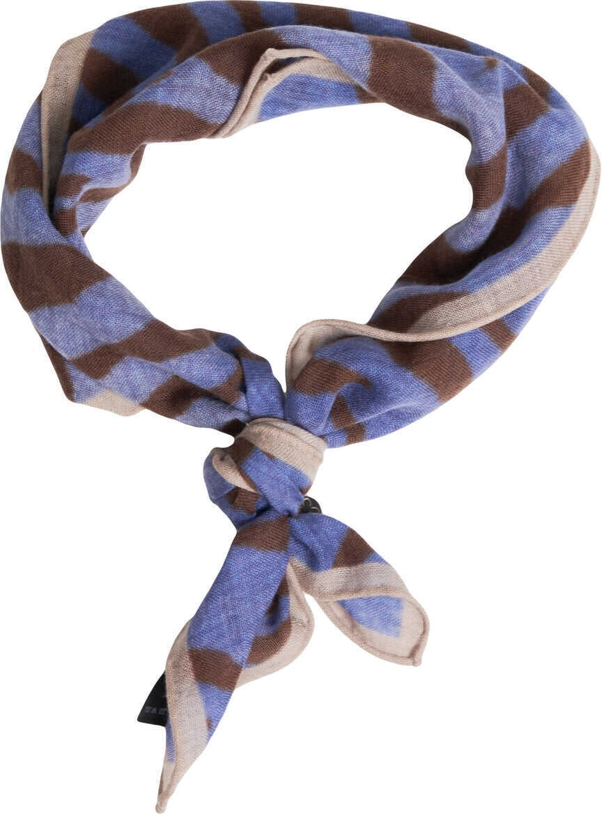 Esarfe Codello Patterned foulard Blue Femei (BM 19029310) 2