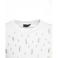 Imbracaminte Liu Jo Dama - Tricouri Liu Jo T-shirt with appliqus White Femei (BM 19029319) - B-mall.ro