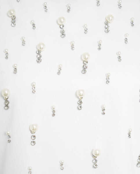 Tricouri Liu Jo T-shirt with appliqus White Femei (BM 19029319) 5