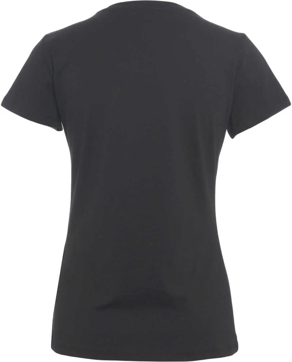 Tricouri Liu Jo T-shirt with rhinestone application Black Femei (BM 19029322) 3