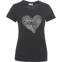 Tricouri T-shirt with rhinestone application Femei