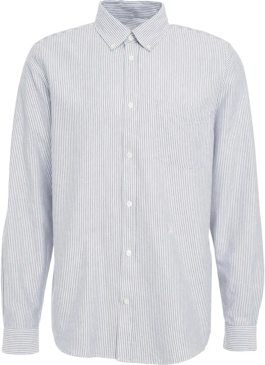 Camasi office CLOSED Striped shirt with button-down collar White Barbati (BM 19029325) 2