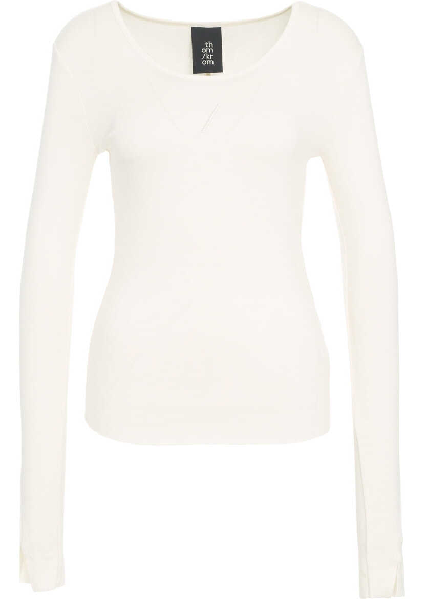 Tricouri Thom / Krom Longsleeve Beige Femei (BM 19029328) 3