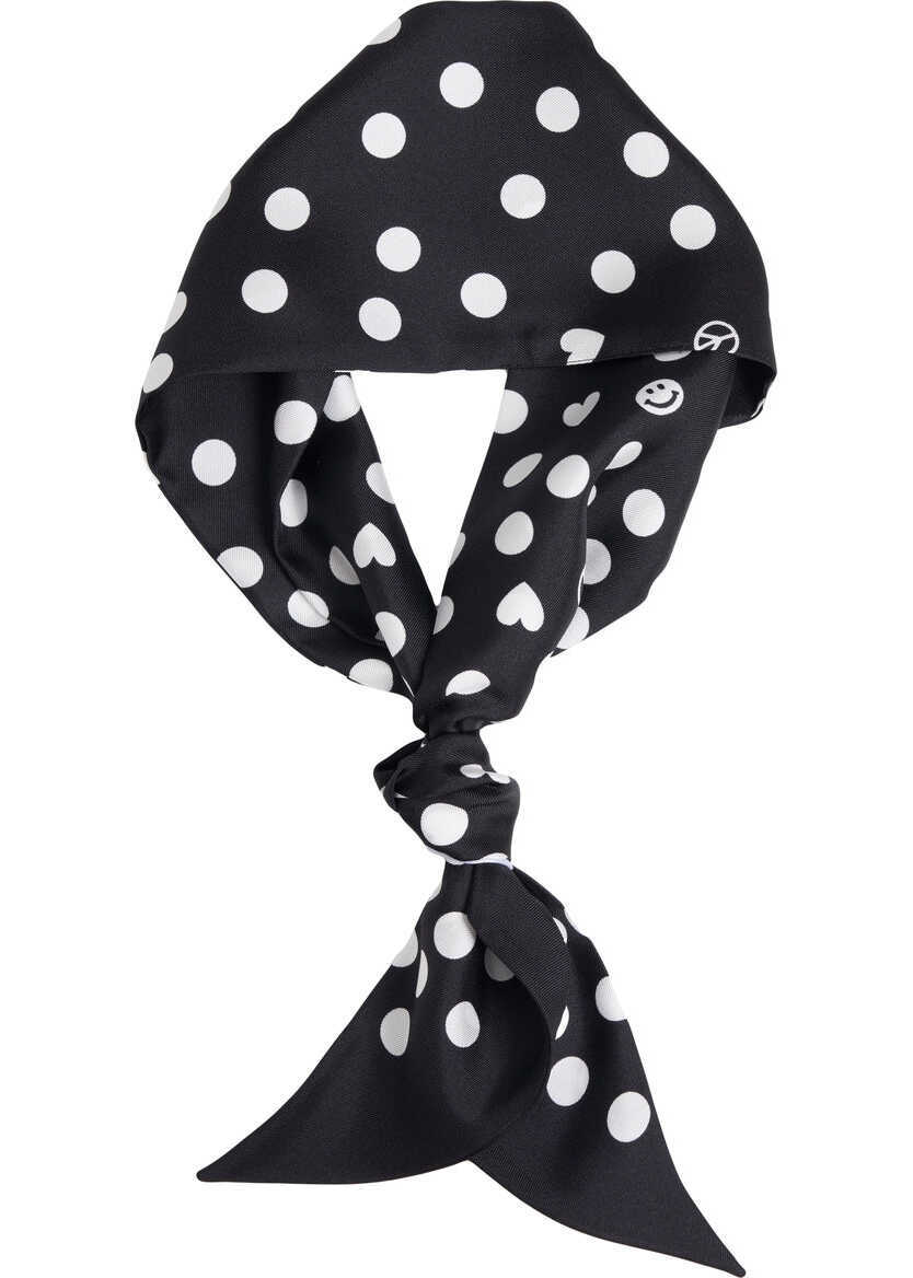 Esarfe Moschino Foulard with dots Black Femei (BM 19029340) 2