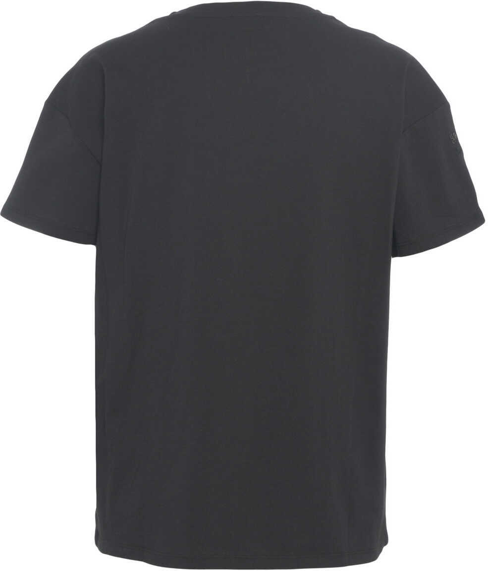 Tricouri Liu Jo T-shirt with embroidery Black Femei (BM 19029346) 3