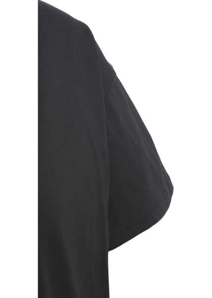 Tricouri Liu Jo T-shirt with embroidery Black Femei (BM 19029346) 4