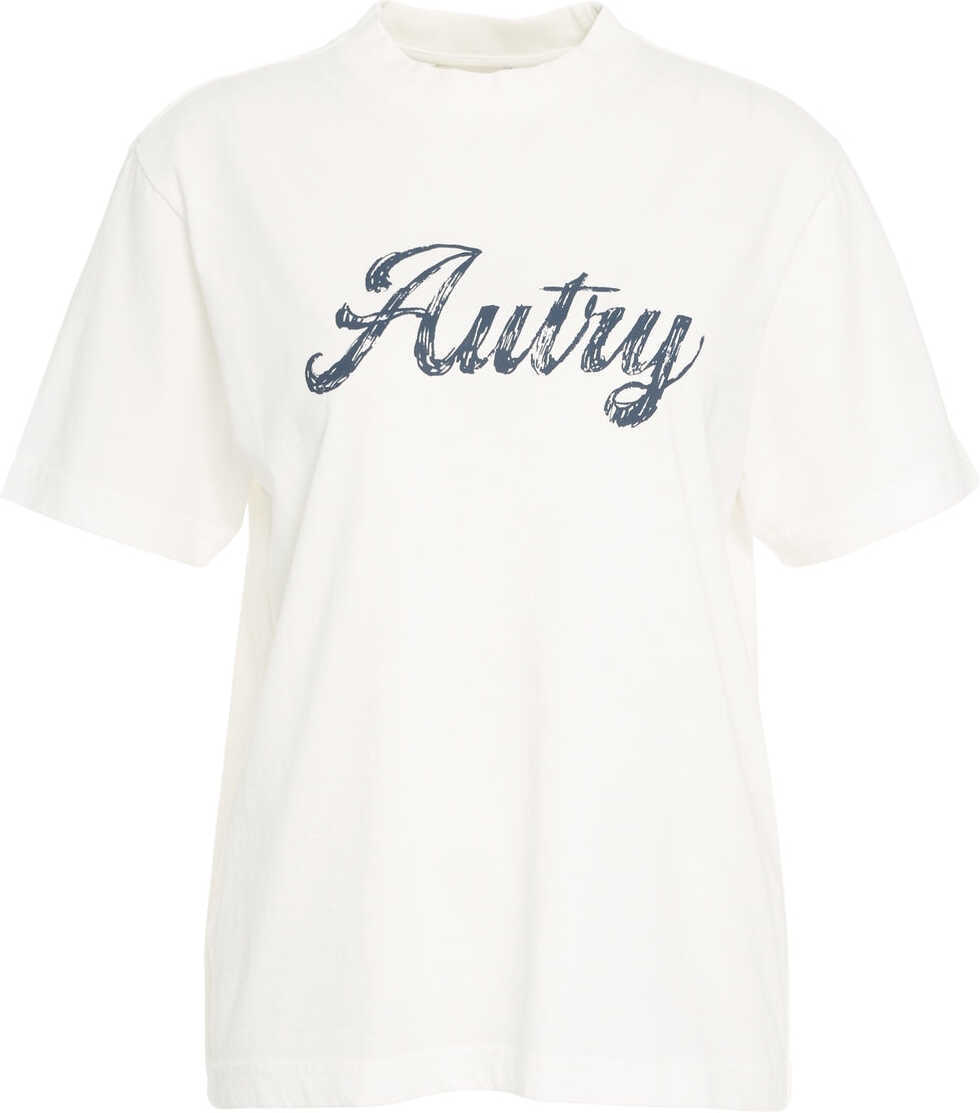 Tricouri AUTRY T-shirt with logo print White Femei (BM 19029355) 2