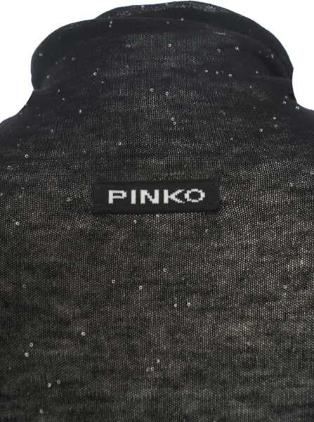 Maiouri Pinko Top with turtleneck Black Femei (BM 19029367) 5