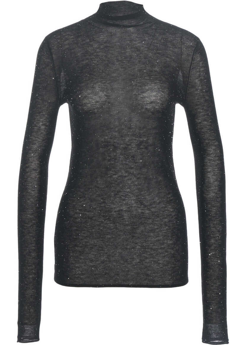Maiouri Pinko Top with turtleneck Black Femei (BM 19029367) 1
