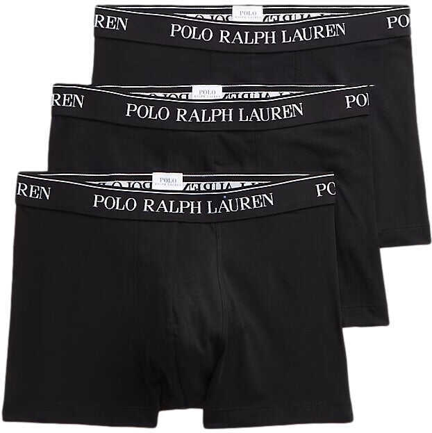 Lenjerie intima Ralph Lauren 3-pack-boxer shorts Black Barbati (BM 19029373) 2
