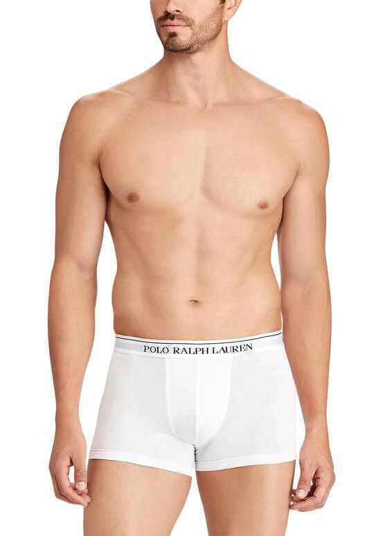 Lenjerie intima Ralph Lauren 3-pack-boxer shorts White Barbati (BM 19029373) 3