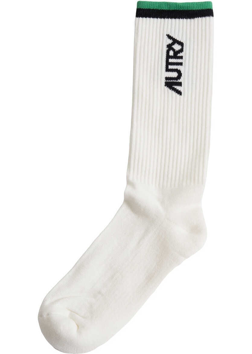 Sosete AUTRY Socks with logo embroidery White Barbati (BM 19029376) 2