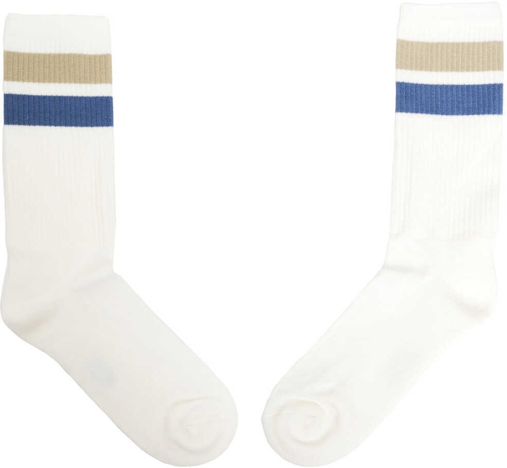 Sosete AUTRY Socks with stripes White Barbati (BM 19029379) 3