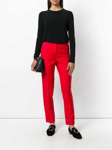 Tricouri NORMA KAMALI Long-sleeve t-shirt Black Femei (BM 19029385) 2