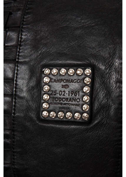 Borsete CAMPOMAGGI Leather cossbody bag Black Barbati (BM 19029391) 5