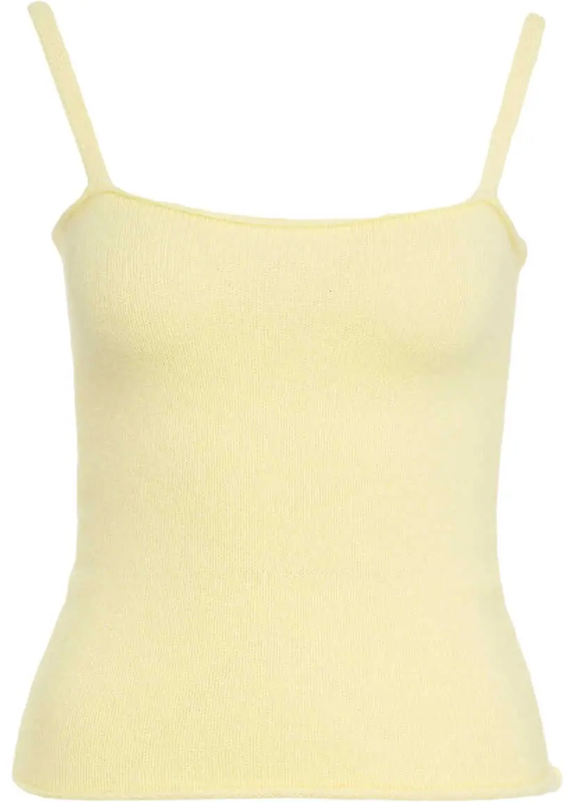 Maiouri Solotre Knit textile top Yellow Femei (BM 19029397) 2