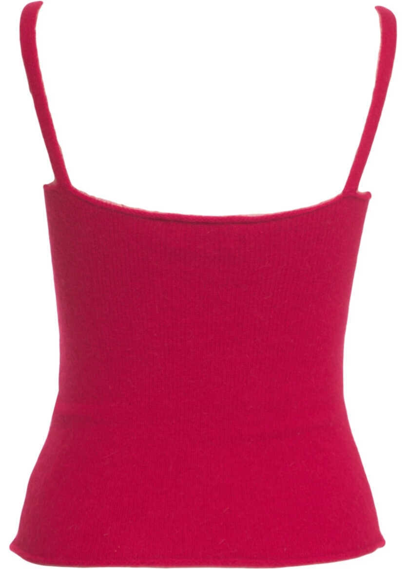 Maiouri Solotre Knit textile top Red Femei (BM 19029397) 3